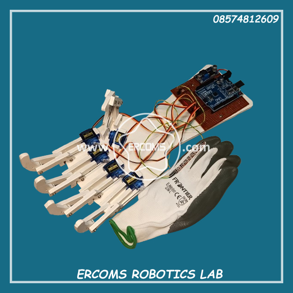 Prosthetic Hand sing flex Sensor